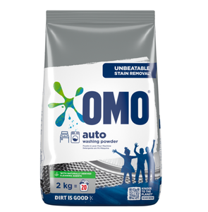 OMO Poudre à laver automatique 2 kg |   Poudre à laver |   Détergent à lessive et assouplissant pour tissus - Product Image 1