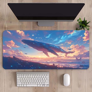 Mouse Pad Soft Cute Computer Mouse Mat with Non-Slip Rubber Base Resistant Surface Personalized Design Portable - Product Image 4
