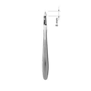 Pinces de manucure en acier de 7mm avec pinces à ongles à poignée unie pour soins des cuticules des ongles des orteils incarnés soins de beauté pour les doigts - Product Image 5
