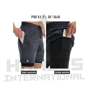 Shorts de course de style nouveau, shorts de sport unis à vendre, shorts de course en plein air à prix raisonnable - Product Image 5