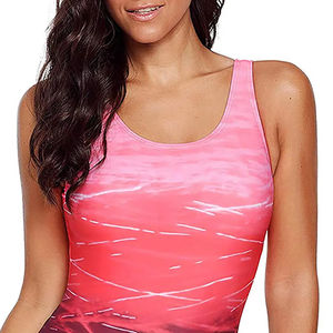 Fashion Floral Printed One-piece Swimwear With Cover-up Dress Women Bathing Suit Beachwear Feature Print Pattern Sale - Product Image 4