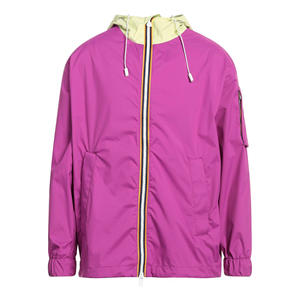 Veste coupe-vent élégante pour homme, coupe-vent d'été, veste coupe-vent personnalisée, couleur unie, fermeture éclair, en nylon - Product Image 5