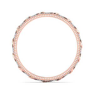 Nouvelle Collection 925 Sterling Silver Round Cut Leb Grown Diamonds Bangles pour les femmes pour un mariage ou une fête de tous les jours - Product Image 6