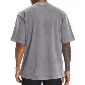 Camiseta Extra Grande de Alta Calidad con Lavado Ácido para Hombre, 100% Algodón Ligero, la Mejor Tela, Diseño Único, Camiseta con Lavado Ácido para Hombre - Product Image 2