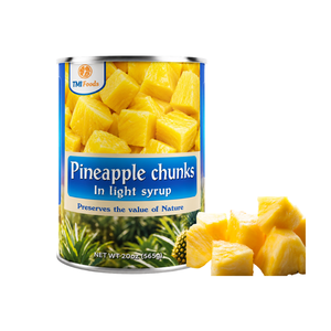 Piña en Trozos Enlatada en Almíbar Espeso, Deliciosa, Precio Económico, de Fábrica Vietnamita, Más Vendida, Suministro a Granel - Product Image 1
