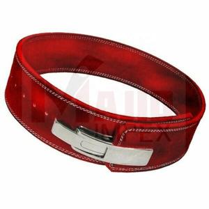 Cinturón de cuero para levantamiento de pesas Cinturón de cuero para levantamiento diseñado para una máxima durabilidad, comodidad y fuerte soporte durante levantamiento pesado - Product Image 5