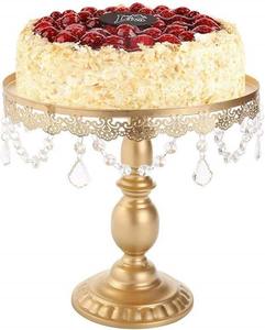 ที่วางเค้กโลหะสำหรับงานแต่งงานสุดหรูสินค้าใหม่ทำมือเป็นมิตรต่อสิ่งแวดล้อมสีเงินไม่ติดโต๊ะของหวานสำหรับงานเลี้ยงวันเกิด - Product Image 3