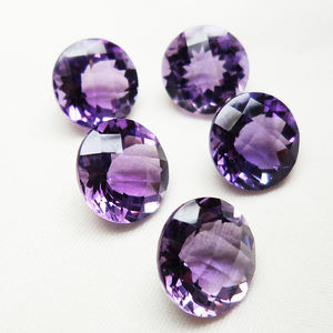 Pierres précieuses de guérison de taille calibrée en vrac forme de taille personnalisée pierres de naissance naturelles coupées à facettes pour la fabrication de bijoux utilisation OEM ODM - Product Image 2