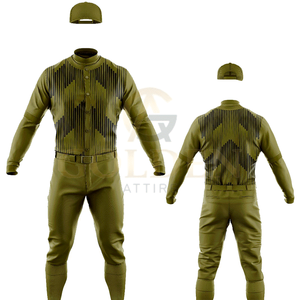 Uniforme de Béisbol Personalizado, Venta Caliente, Logotipo Bordado por Sublimación para Béisbol y Sóftbol, Tallas Grandes, Impreso - Product Image 3