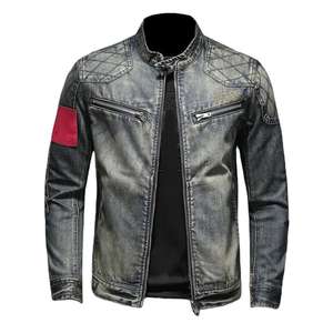 Veste en cuir pour homme, qualité de luxe, style moto classique, haute qualité, durable, vêtements d'extérieur d'hiver, OEM ODM, logo personnalisé, export - Product Image 6