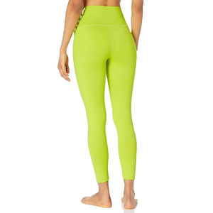 Leggings de yoga pour femmes avec logo personnalisé, taille élastique, vente chaude, vêtements de yoga de qualité supérieure, service OEM, anti-rétrécissement, leggings de yoga pour femmes - Product Image 5