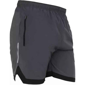 Pantalones cortos de gimnasio para hombre de etiqueta privada, pantalones cortos informales de patrón sólido de talla grande, ropa deportiva, pantalones cortos antiarrugas ecológicos - Product Image 3