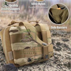 Pochette tactique confortable avec bandoulière en polyester/nylon pour le rangement d'équipements de voyage et de camping – Durable et facile d'accès - Product Image 5