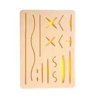 Kit de suture chirurgicale professionnel, formation chirurgicale, coussin en silicone réutilisable, outil en acier inoxydable, suture