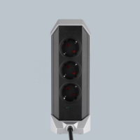 Multiprise de jeu personnalisée avec prise de courant à 4 prises avec rallonge USB de 1.4m et prise PS5 Gamepad