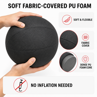 Ballon de basketball silencieux pour entraînement en salle, taille 7, 29,5 pouces, mousse PU 340g, toucher doux, faible bruit, fabrication OEM