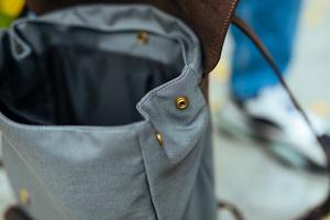 Mochila de Lona y Cuero de Lujo, Gran Capacidad, para Viajes al Aire Libre, Escuela, Portátil, Transpirable, Ecológica, Ligera, al por Mayor - Product Image 3