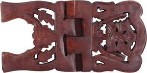 Support de lecture de livre en bois fait à la main Rihal Rehal Al-Quran Bible Gita par tradebit - Product Image 2