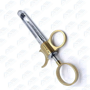Jeringa Dental de Precisión Quirúrgica con Certificación CE, Jeringas Dentales de Acero Inoxidable con Aspiración, Mango de 2.5 Anillos, Instrumentos Médicos - Product Image 3
