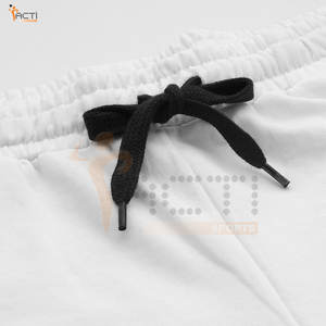 กางเกงขาสั้นผู้ชายผ้าฝ้ายเอวกลางชายหาดนุ่มลำลองเอวยางยืดกางเกงขาสั้นลำลองสำหรับผู้ชาย2024 - Product Image 4