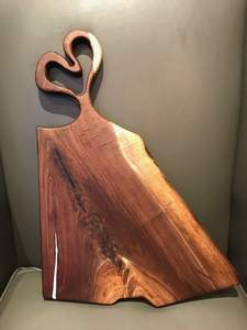 Planche à découper de luxe décorative mariage fait à la main fromage en bois légumes/fruits produit de qualité environnementale créatif - Product Image 5