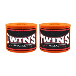 Bandes de maintien pour les mains Twins, haute qualité, très vendues, logo et étiquette OEM, taille personnalisée de 2 à 5 mètres, 100% coton, sangle réglable. - Product Image 1