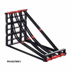 Pista de mecánica con rieles metálicos para demostrar principios de movimiento y experimentos de impulso - Product Image 6