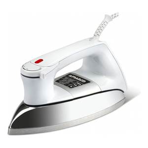 SEICENTO G40013 Plancha en Seco de 900W Blanca y Plateada, Planchas Eléctricas Diseñadas para una Mejor Legibilidad y Visibilidad - Product Image 1