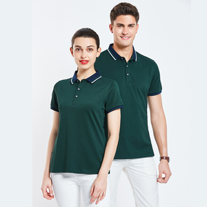 Chemises d'équipe pour hommes à manches courtes, personnalisées, tricotées, rayées, de haute qualité, séchage rapide, vente en gros - Product Image 2