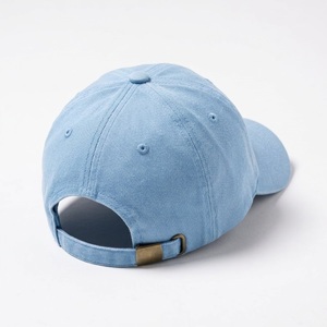 Gorras de Béisbol Personalizadas de Verano para Exteriores, Bordadas en Algodón, con el Logotipo del Equipo de Fútbol, Estilo Retro Vintage, Lavadas con Ácido, Transpirables - Product Image 5