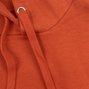 Pull-over surdimensionné en coton unisexe décontracté avec logo personnalisé pour l'hiver Streetwear avec col à capuche teint en uni - Product Image 3