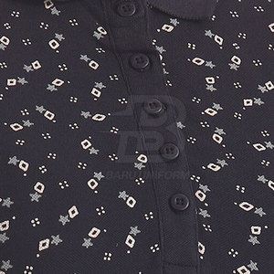 Camiseta Polo Estampada Informal para Mujer, Textura Suave, Camiseta Polo Estampada para Mujer, Ropa de Verano, Camiseta Polo Estampada para Mujer - Product Image 4