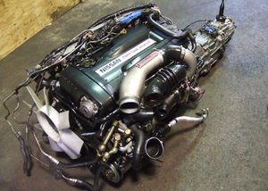 เครื่องยนต์ R32 RB26DETT นิสสันรุ่นสกายไลน์ GTR มาตรฐานเยอรมันสะอาดมาก - Product Image 2