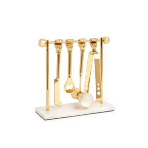 Ensemble d'outils de bar en laiton massif Offre Spéciale pour la maison hôtel restaurant à prix raisonnable meilleure qualité bar à boire et ensembles de couverts à vin - Product Image 1