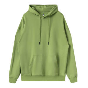 เสื้อฮู้ดดี้ผ้าฝ้ายฟลีซแฟชั่นใหม่ ทรงหลวม ไหล่ตก ผ้าฝ้าย 80% โพลีเอสเตอร์ 20% - Product Image 6