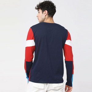 Offre Spéciale été hommes T-shirt à manches longues personnalisé votre logo de marque T-shirt hommes à vendre - Product Image 5