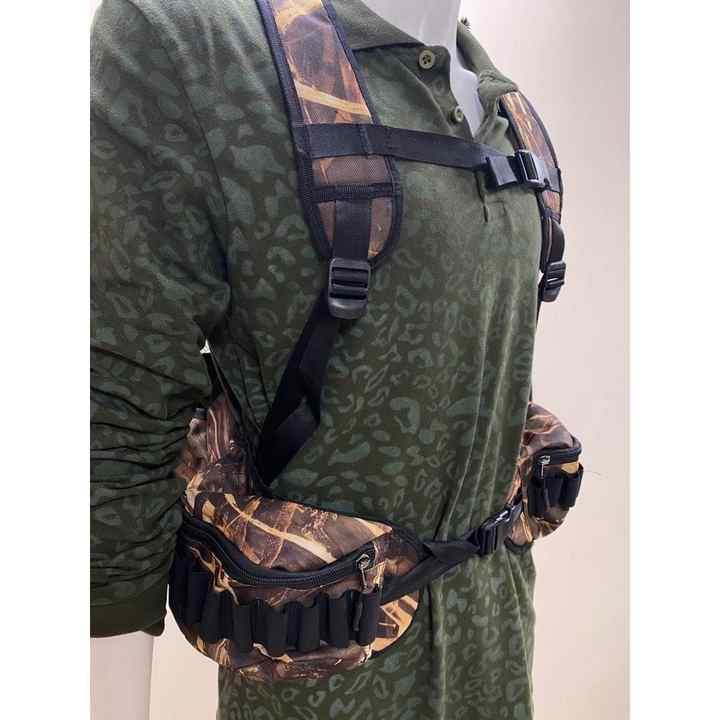 Hunthink Bag Vest/Hunter Bag Reed Camouflage