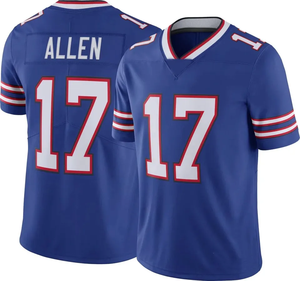 New design best High Quality embroidery and sublimation Custom Logo Printed American Football Jersey Uniforms - Product Image 2
