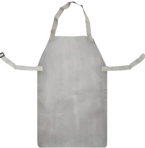 Premium Quality Heavy Duty <b>Spark</b> Resistant Cow Split Leather Welding Apron for Body and Clothing Protection - Product Image 6