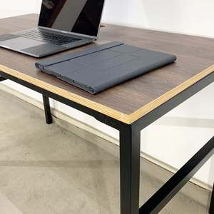 Escritorio para Computadora HOBP025 con Patas en Forma de U de Madera Contrachapada, Diseño Elegante para el Hogar o la Oficina - Product Image 6