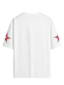 OEM Vente en gros 100% Polyester Manches courtes Respirant Imprimé Haute qualité Maillot de football américain Logo personnalisé Été - Product Image 2