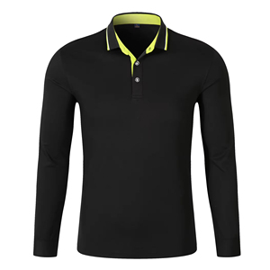 Polo de verano de secado rápido personalizable unisex para hombre, informal, de manga corta, transpirable, estampado de algodón, tejido de punto bordado - Product Image 3