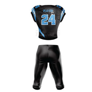 Uniforme de fútbol americano de tamaño adulto con precio de fábrica MOQ bajo Uniforme de fútbol americano para entrenamiento de equipos - Product Image 2