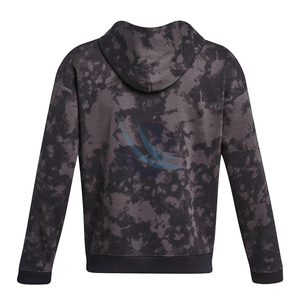 Acid Wash Digital Printing Hoodie for Men Regular Fit <b>Thick</b> <b>Fleece</b> Pullover Streetwear Style Winter Eco-Friendly 100% Cotton - Product Image 5