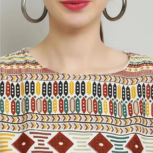 Vestido de fiesta largo con estilo de algodón hecho a mano indio bloque impreso regalo de novia vestido de moda de mujer personalizado ropa de verano - Product Image 3