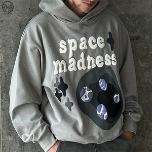 Sweat à capuche 100% en coton polaire de haute qualité Logo personnalisé saison d'hiver col à capuche pour hommes poids lourd - Product Image 6