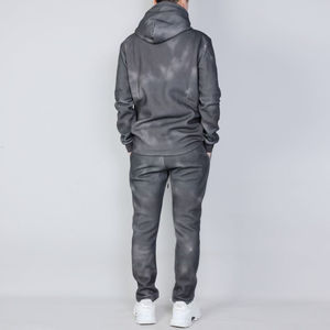 High Quality <b>Men's</b> <b>Dark</b> <b>Grey</b> Tie-Dye Tracksuit Hooded Sweat <b>Hoodie</b> and Skinny Trousers Branded Winter Wear - Product Image 2