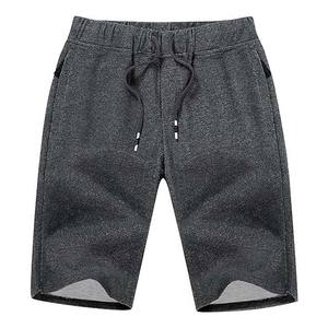 OEM Custom Logo Design <b>Men's</b> High Street Style Cotton Breathable Summer <b>Shorts</b> Solid Color <b>Elastic</b> <b>Waist</b> Jogging <b>Shorts</b> - Product Image 1