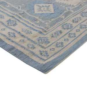 พรมผ้าฝ้ายเนื้อหนาที่ดูมีระดับพรมแข็งแรงทนทานต่อการซักได้ในราคาที่ดีที่สุดสำหรับห้องนั่งเล่นพื้นที่รับประทานอาหาร - Product Image 3