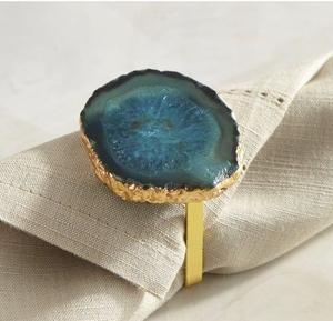 ห่วงใส่ผ้าเช็ดปากทำจากเรซินและโลหะสำหรับตกแต่งโต๊ะที่บ้านโรงแรมร้านอาหารแหวนผ้าเช็ดปากดอกไม้ - Product Image 1